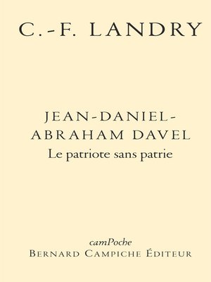 cover image of Jean-Daniel-Abraham Davel